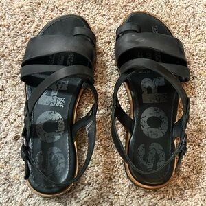 Sorel flat sandals
